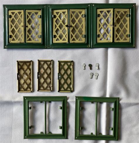 romside dolls house metal windows|VINTAGE DOLLS HOUSE Romside Windows 1950s for .